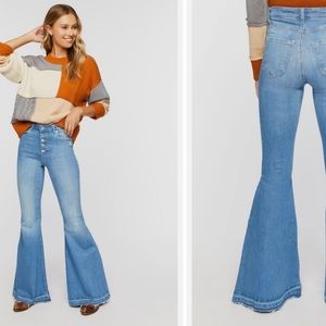 High-Rise Flare Jeans